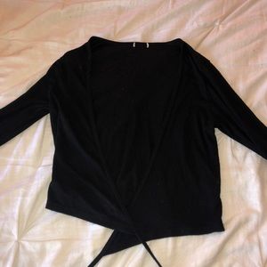 Urban outfitters black tie shirt